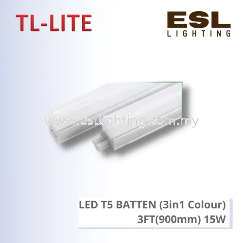 TL-LITE BATTEN - LED T5 BATTEN (3 IN 1 COLOUR) - 15W