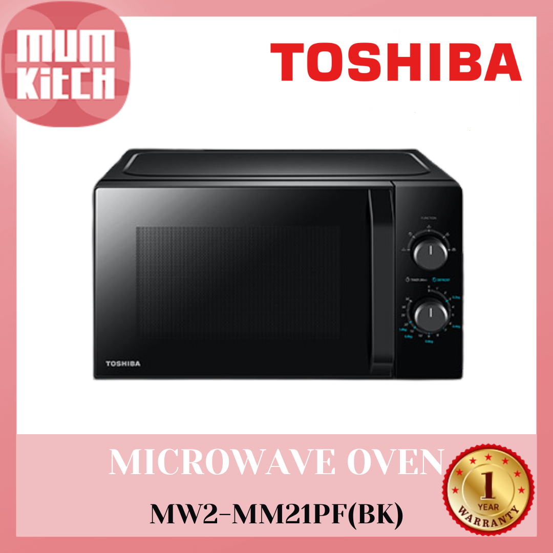 TOSHIBA Microwave Oven 21L MW2-MM21PF(BK)