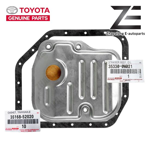 TOYOTA Automatic Transmission Filter Kit & Pan Gasket | Vios NCP42 NCP93 NCP150, Altis ZZE122 ZZE142, Wish ZNE10 35330-0W021