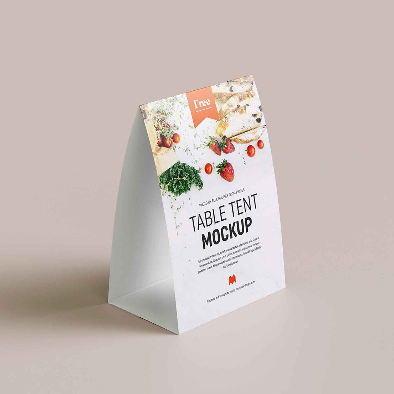 A5 Tent Card