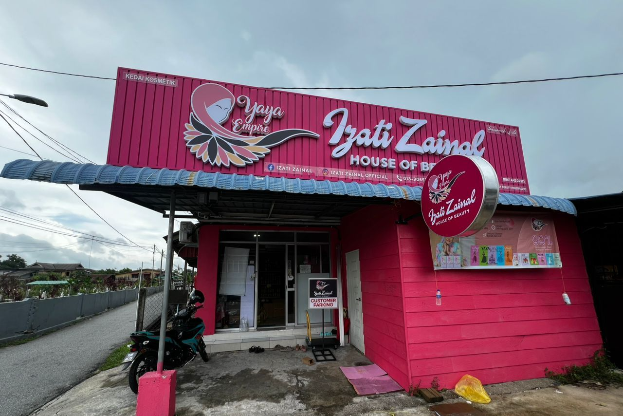 PAPAN TANDA 3D TULISAN TIMBUL BERLAMPU 3D LED FRONTLIT SIGNBOARD SIGNAGE DI KUALA TERENGGANU TOWN ALAM SERADA WAKAF MEMPELAM PULAU WAN MAN KUALA  TERENGGANU
