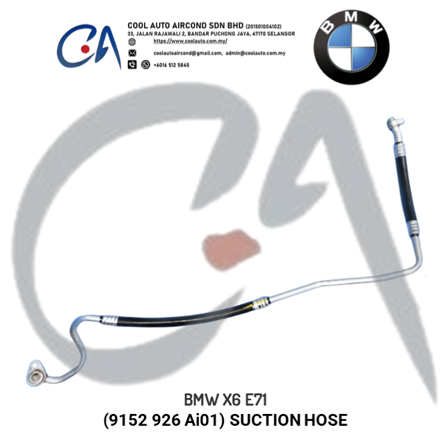 BMW X6 E71 (9152 926 Ai01) SUCTION HOSE