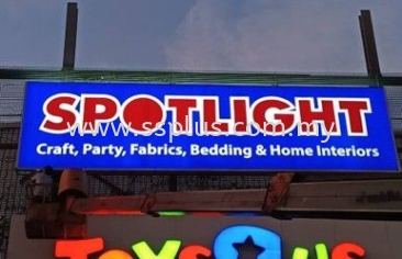 LED Fabric Frame Signage