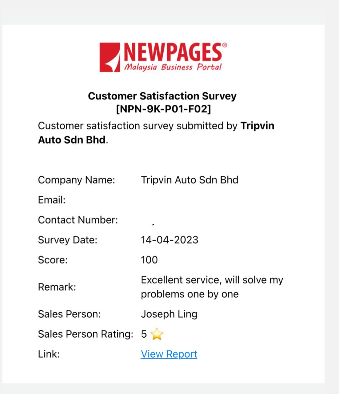 Customer review's Logo