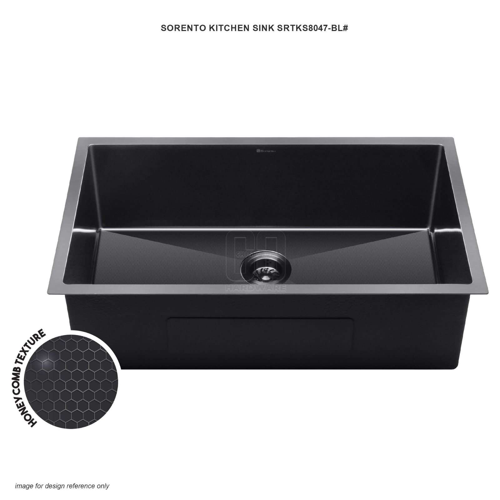 SORENTO KITCHEN SINK SRTKS8047-BL
