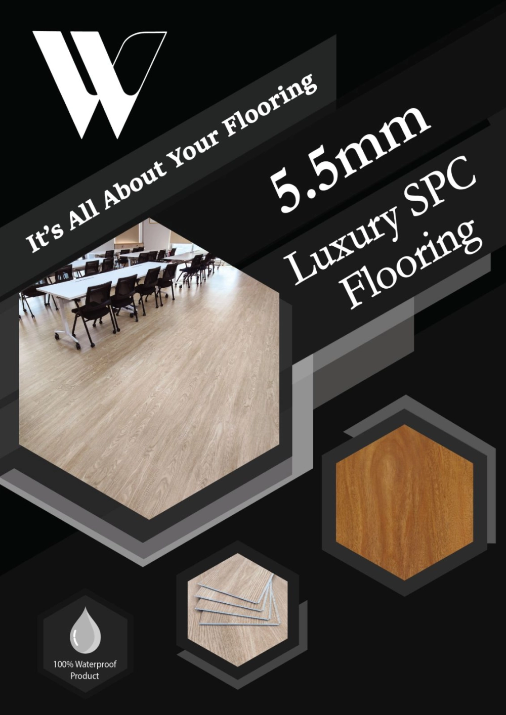 5.5mm Luxury SPC Flooring