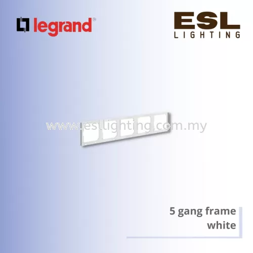 Legrand Galion™  5 gang frame white