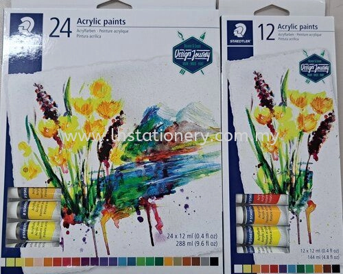 Staedtler Acrylic Paints 12 / 24  Colours