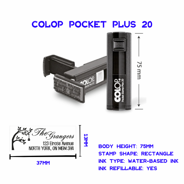 Colop Pocket Plus 20