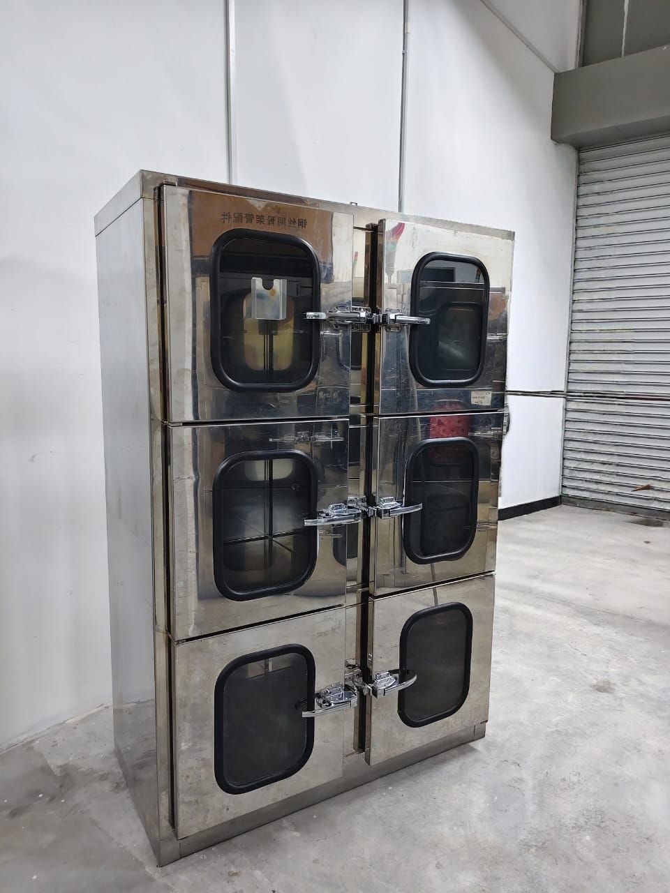 stainless steel dry cabinet for sales, 8 units (90% new)
