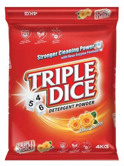 TRIPLE DICE POWDER FLORAL 4KG