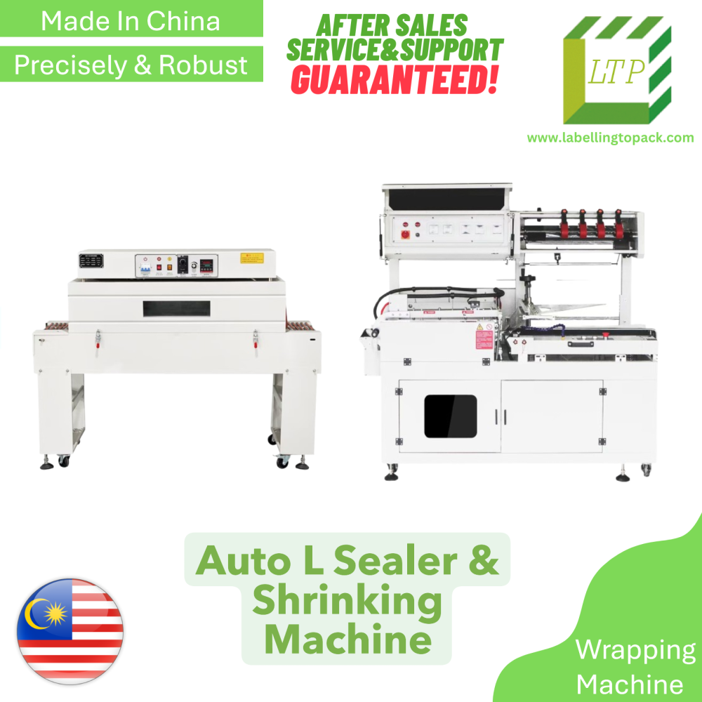 Auto L Sealer and Shrink Tunnel Machine