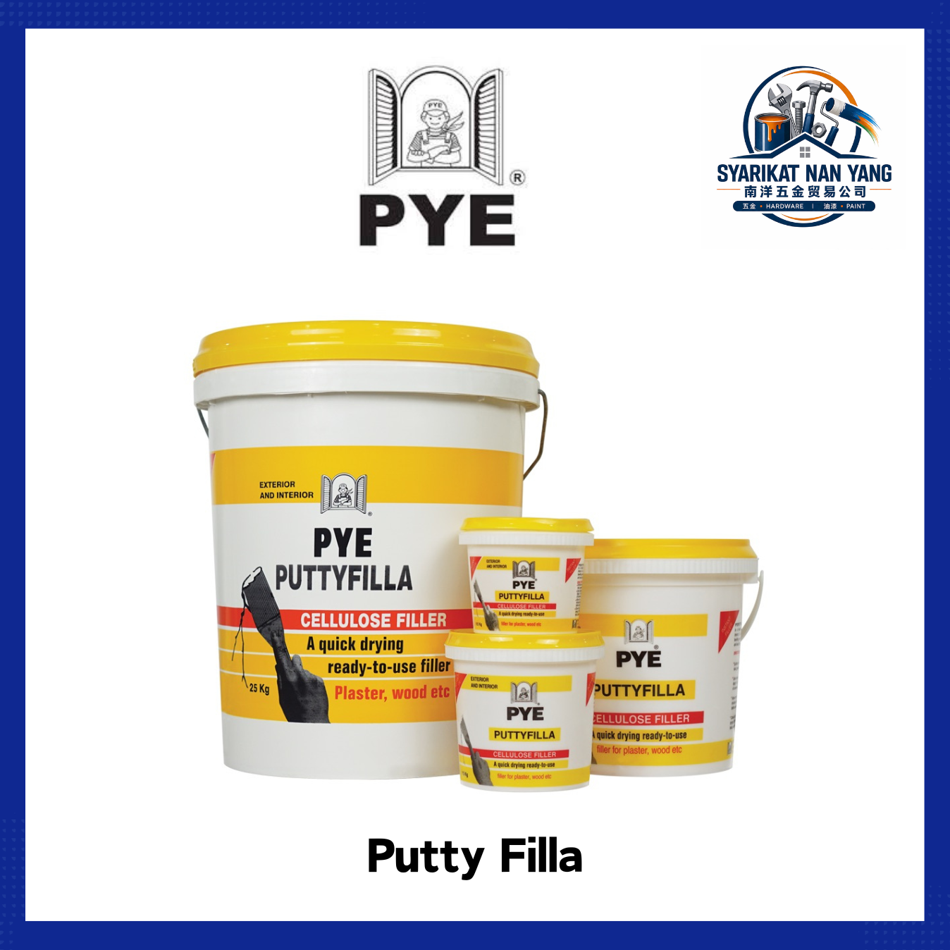 PYE Putty Filla