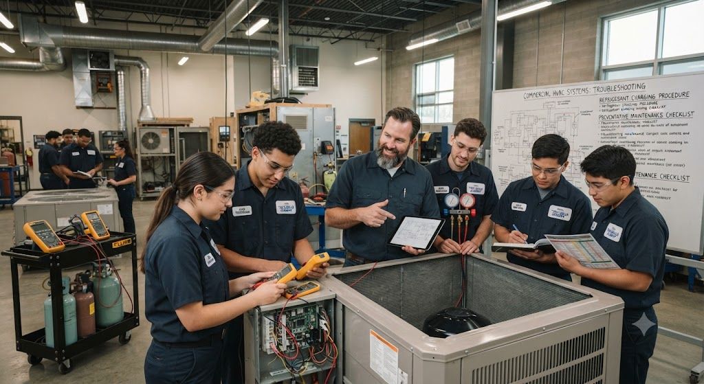 Commercial HVAC maintenance course