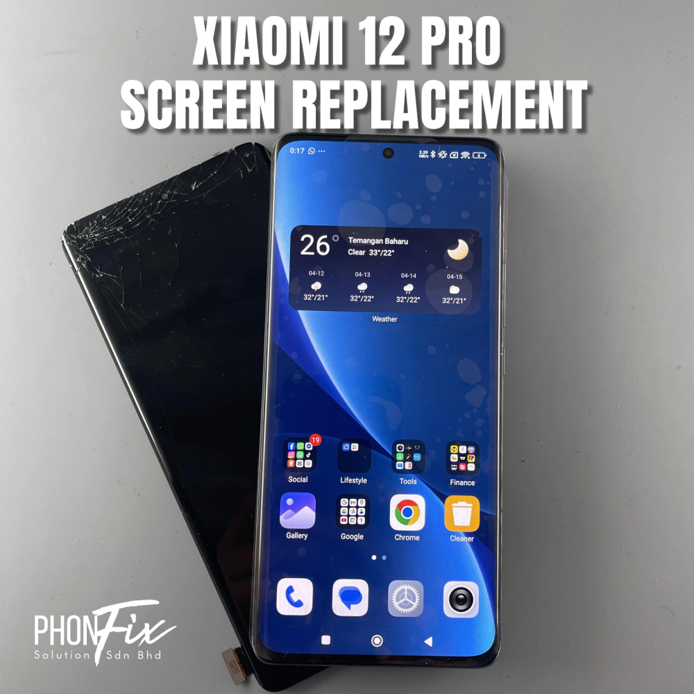 XIAOMI 12 PRO SCREEN REPLACEMENT