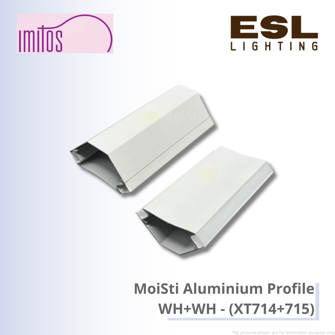 IMITOS MoiSti Aluminium Profile WH+WH - XT714+715