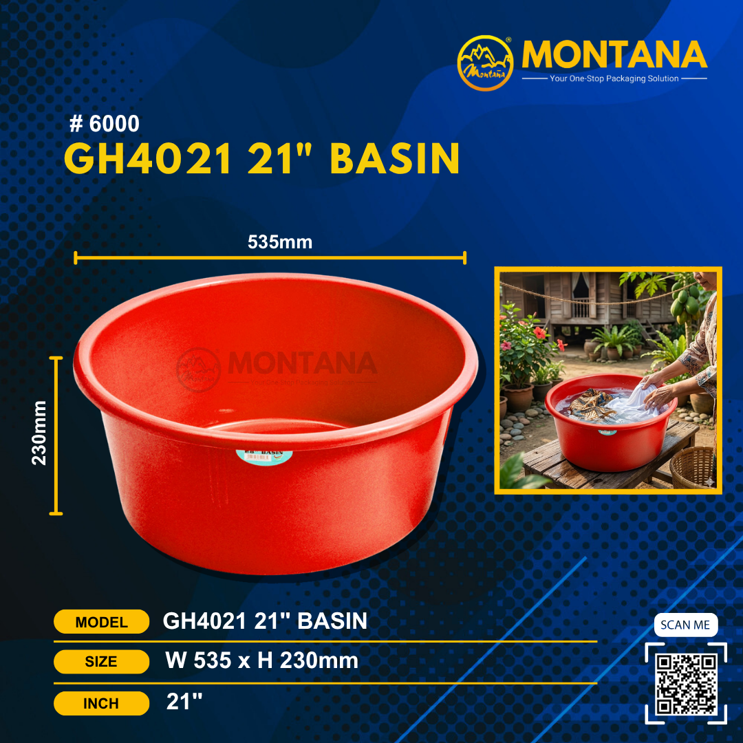 (6000) GH4021 21" BASIN
