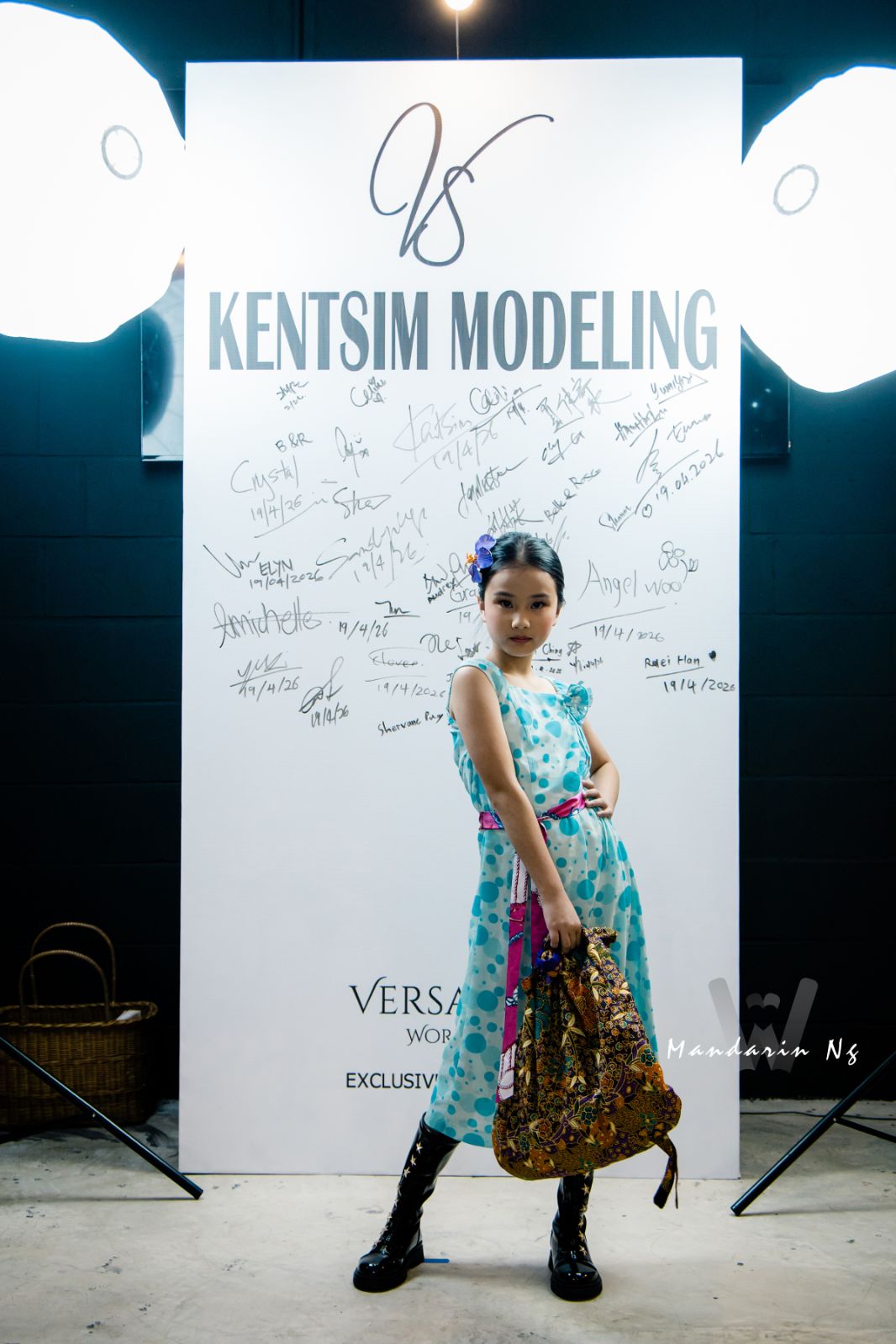 JB high tea fashion show