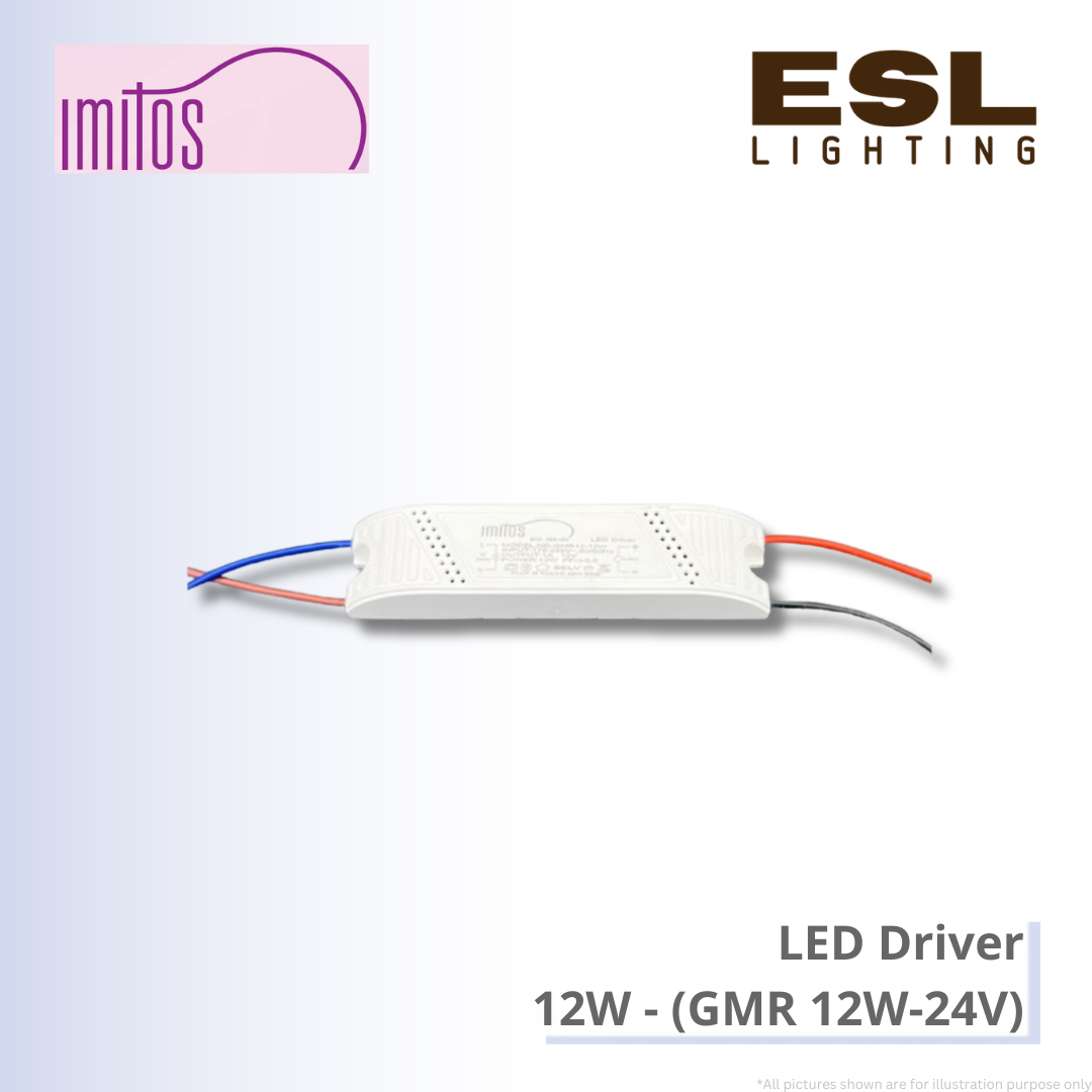 IMITOS LED Driver 12W - GMR 12W-24V