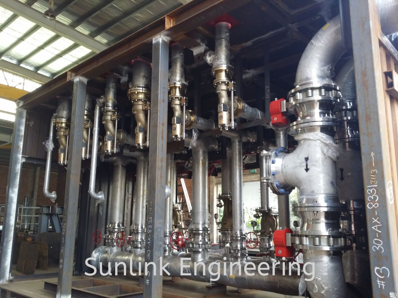 Enclosure Skid for Offshore System