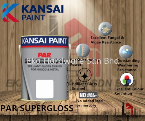 KANSAI PAR SUPERGLOSS (BRILLIANT GLOSS ENAMEL FOR WOOD & METAL)