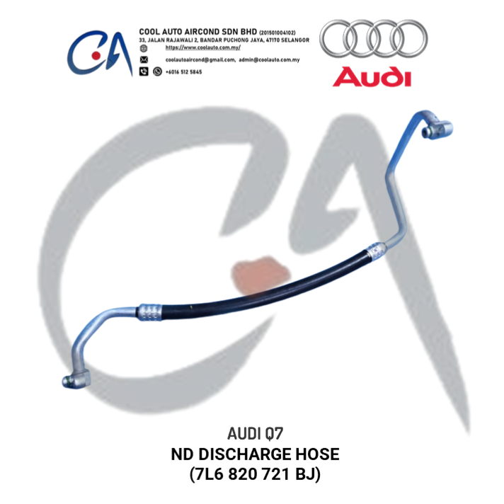 AUDI Q7 ND DISCHARGE HOSE (7L6 820 721 BJ)