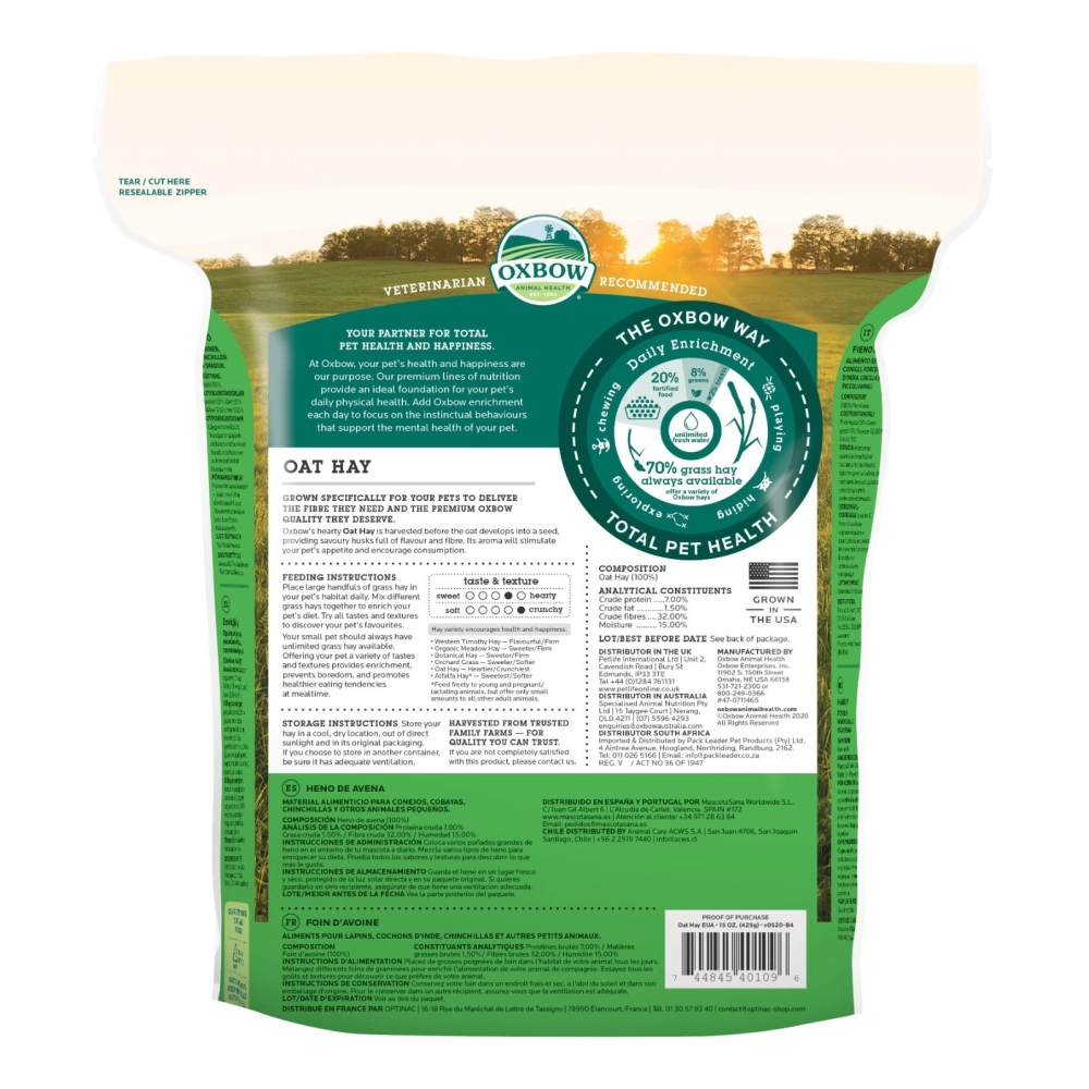 Oxbow Oat Hay (15oz)