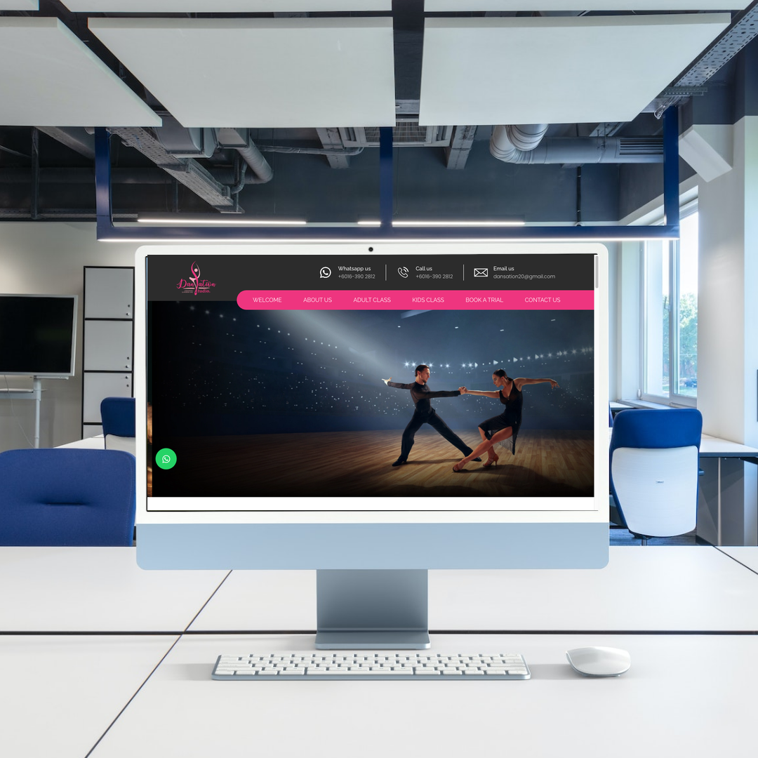 Dance Class Kl, Dance Academy Selangor, Dance Studio Web Design | SEO | Digital Marketing | Kuala Lumpur