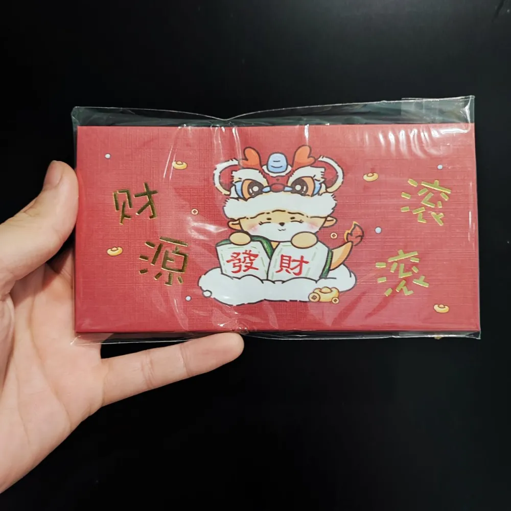 Angpao Red Money Packet Printing Customized for CNY 