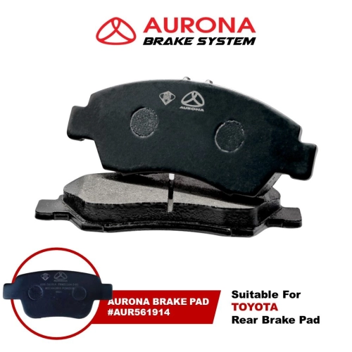 Aurona Brake Pad AUR561914 Rear Alphard Vellfire Estima