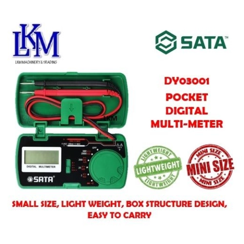 SATA DY03001 Pocket Digital Multi-Meter