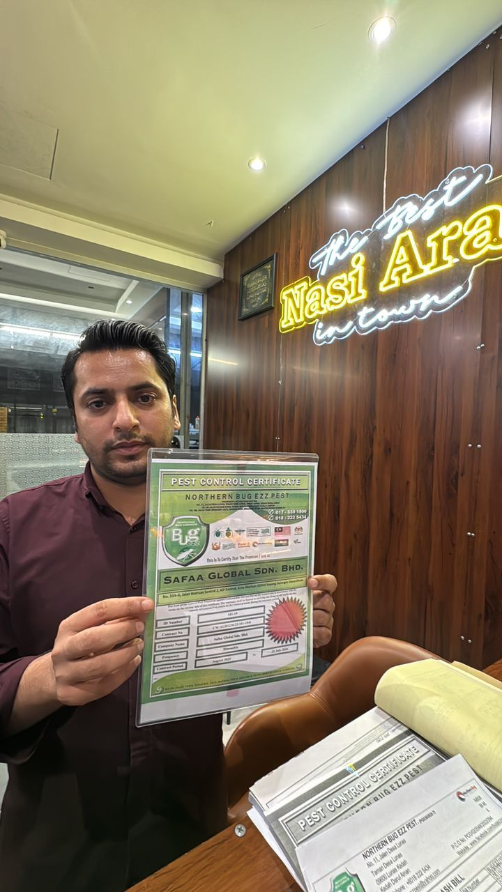 We Feel More Confident Maintaining Hygiene with Certified Pest Control's Logo