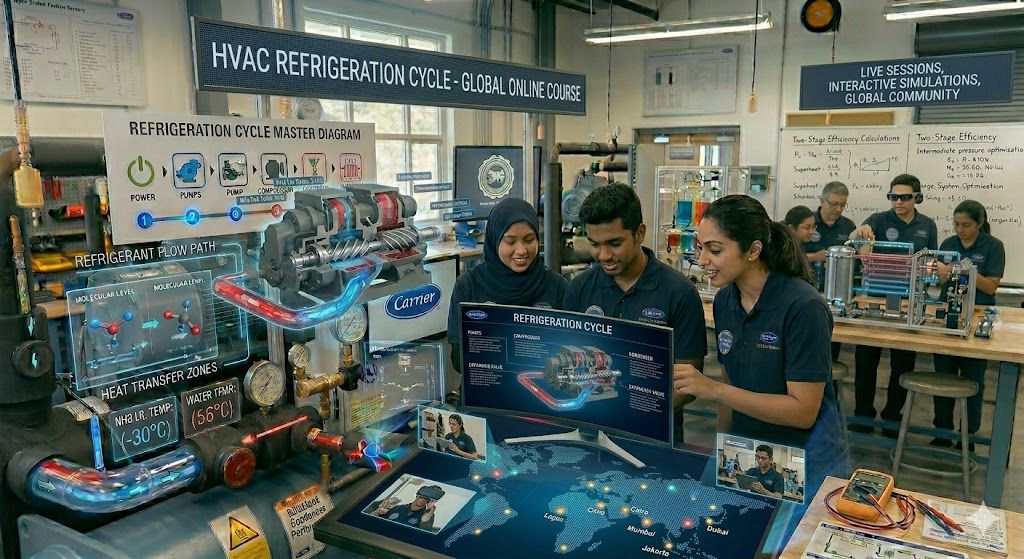HVAC refrigeration cycle online course