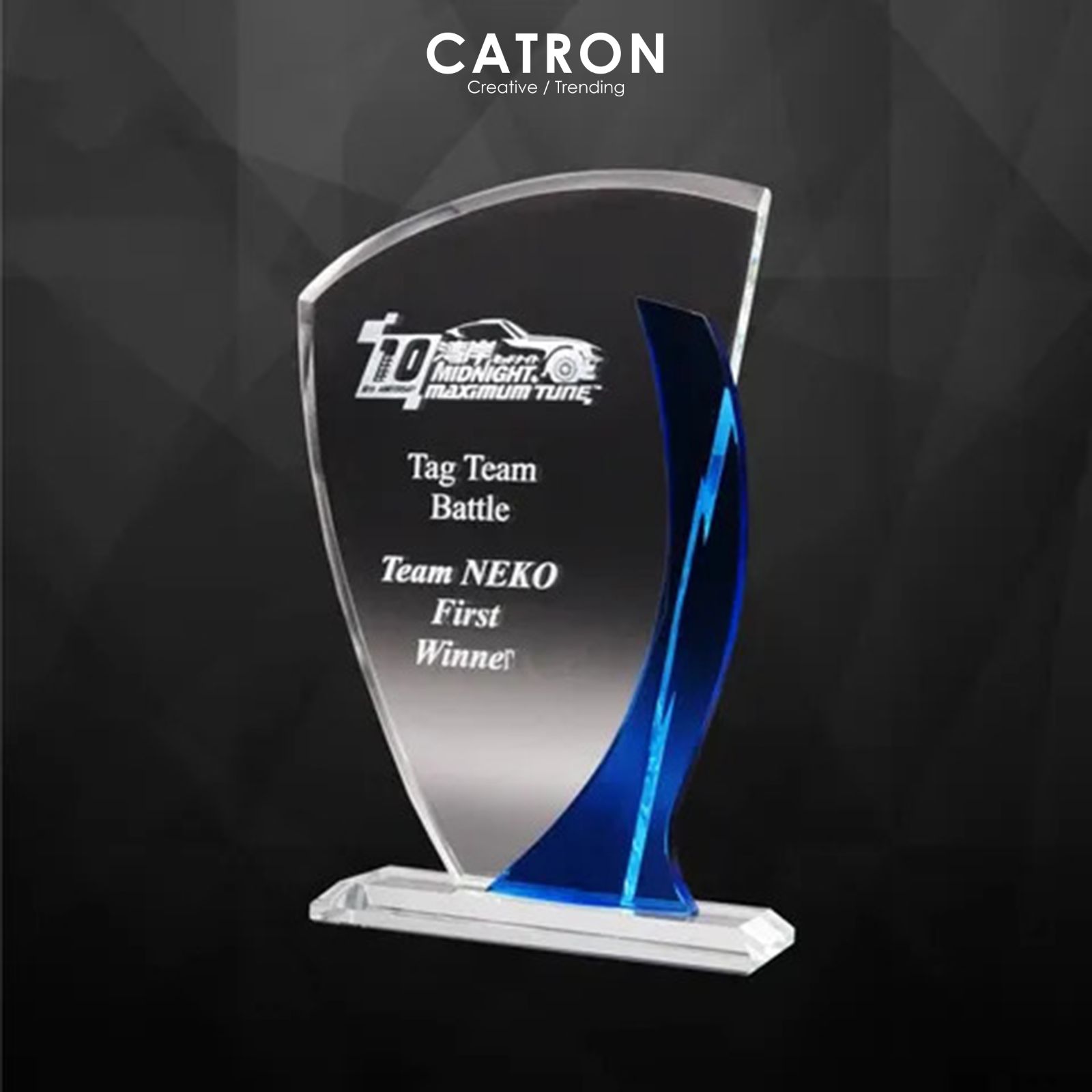 9247 - CRYSTAL PLAQUE