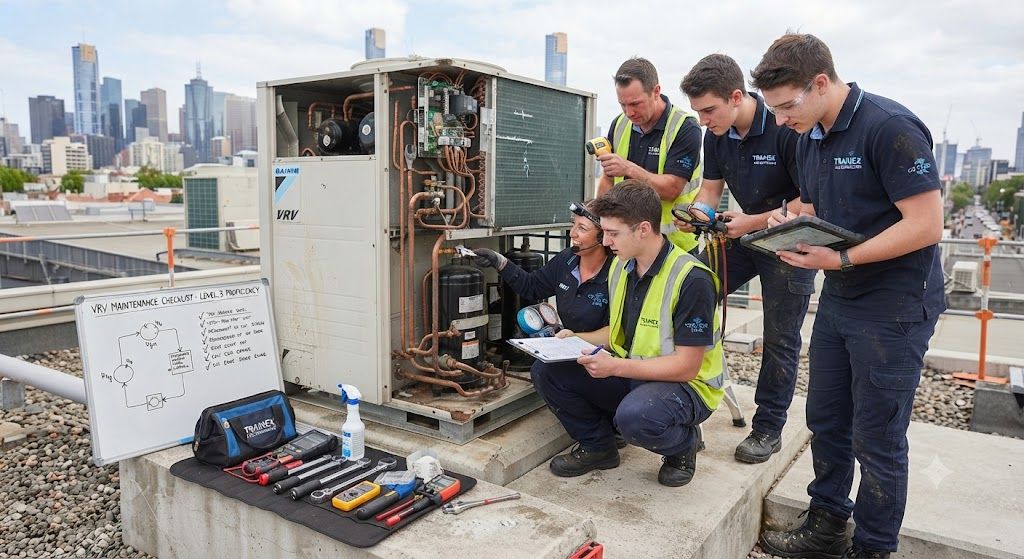 VRV maintenance checklist training