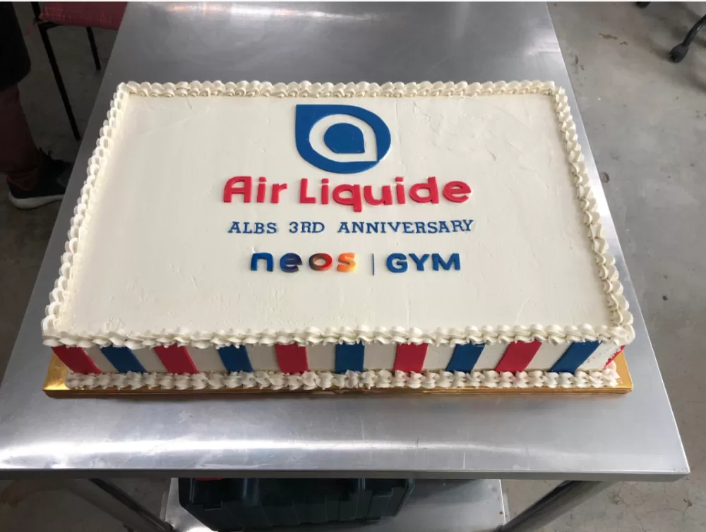 Corporate Anniversary Cake