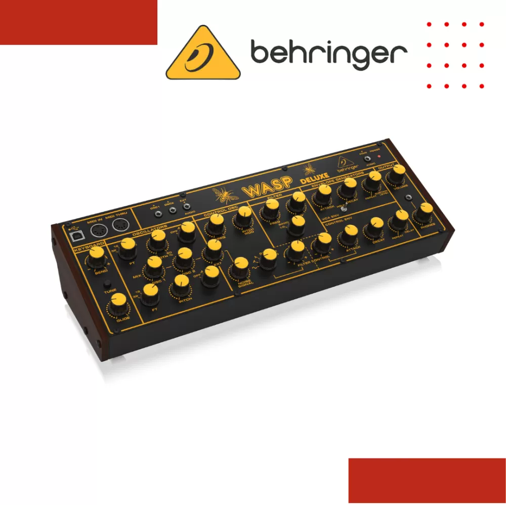 Behringer Wasp Deluxe Desktop Analog Synthesizer