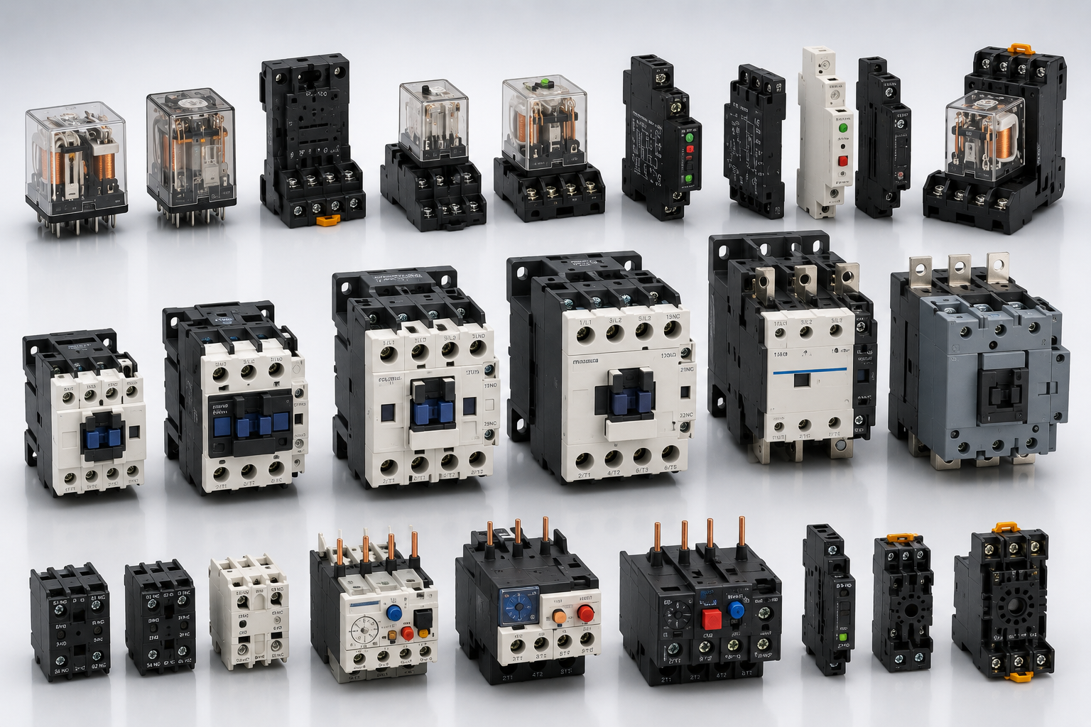 Relays & contactors