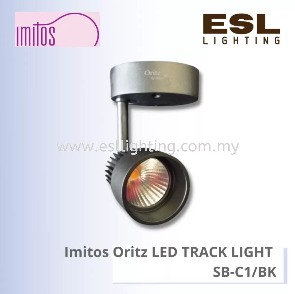 IMITOS Oritz LED TRACK LIGHT 10W - SB-C1/BK 