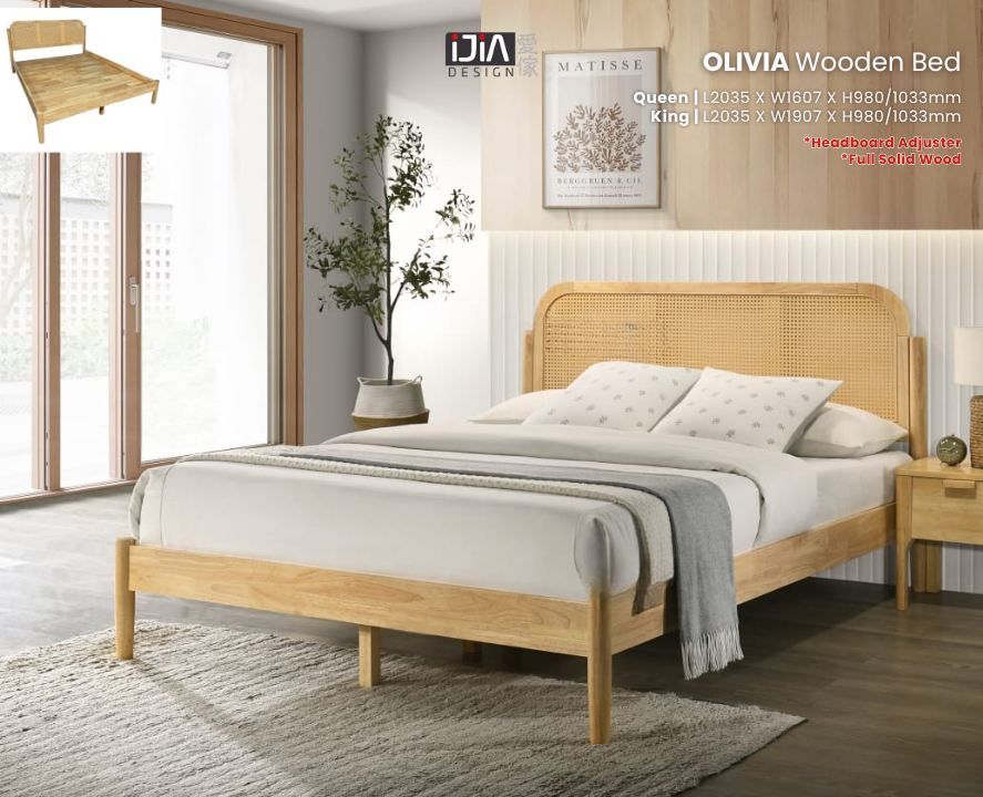 Wooden Bed