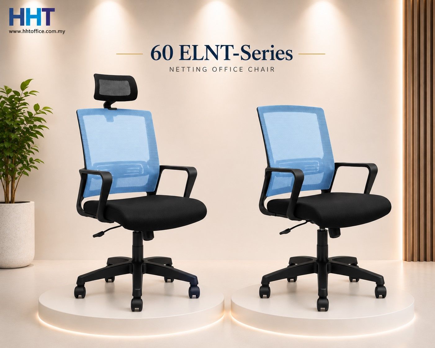 60ELNT Series - Affordable Mesh Chair (HB | LB | VC)