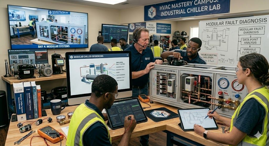 Industrial modular chiller training