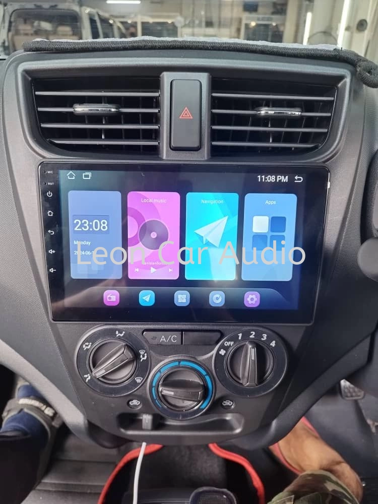 perodua axia oem 9" android wifi gps system player