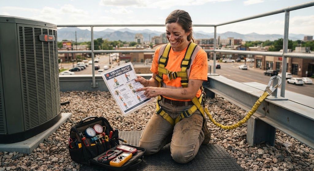 aircon contractor safety harness requirements