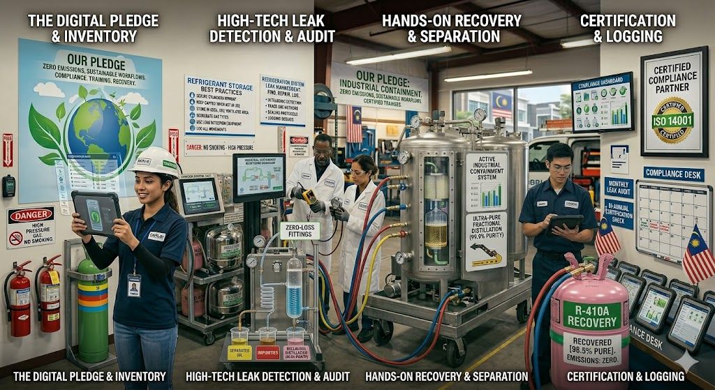 Industrial Refrigerant Containment