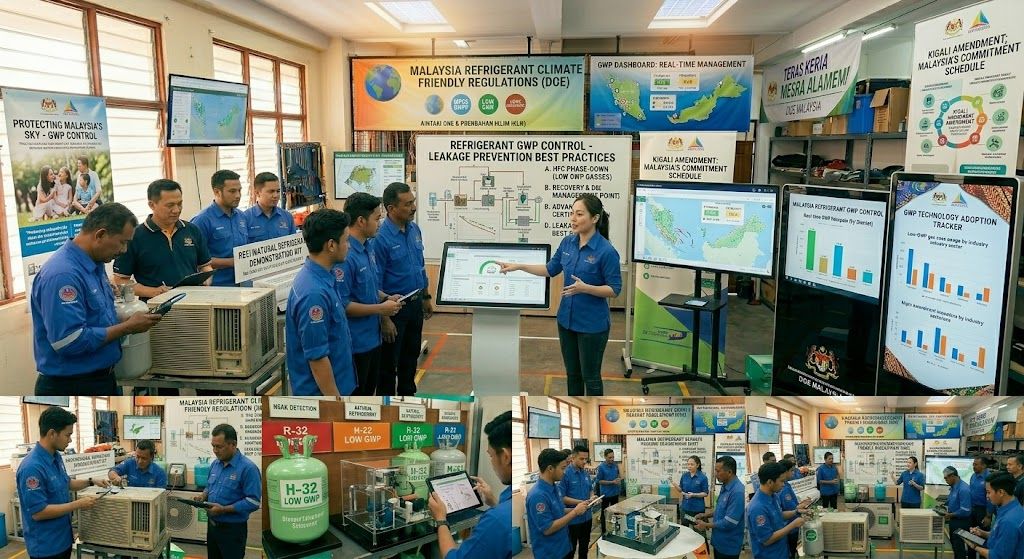 refrigerant emission GWP control Malaysia DOE