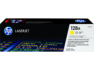 HP 128A Yellow Original LaserJet Toner Cartridge CE322A