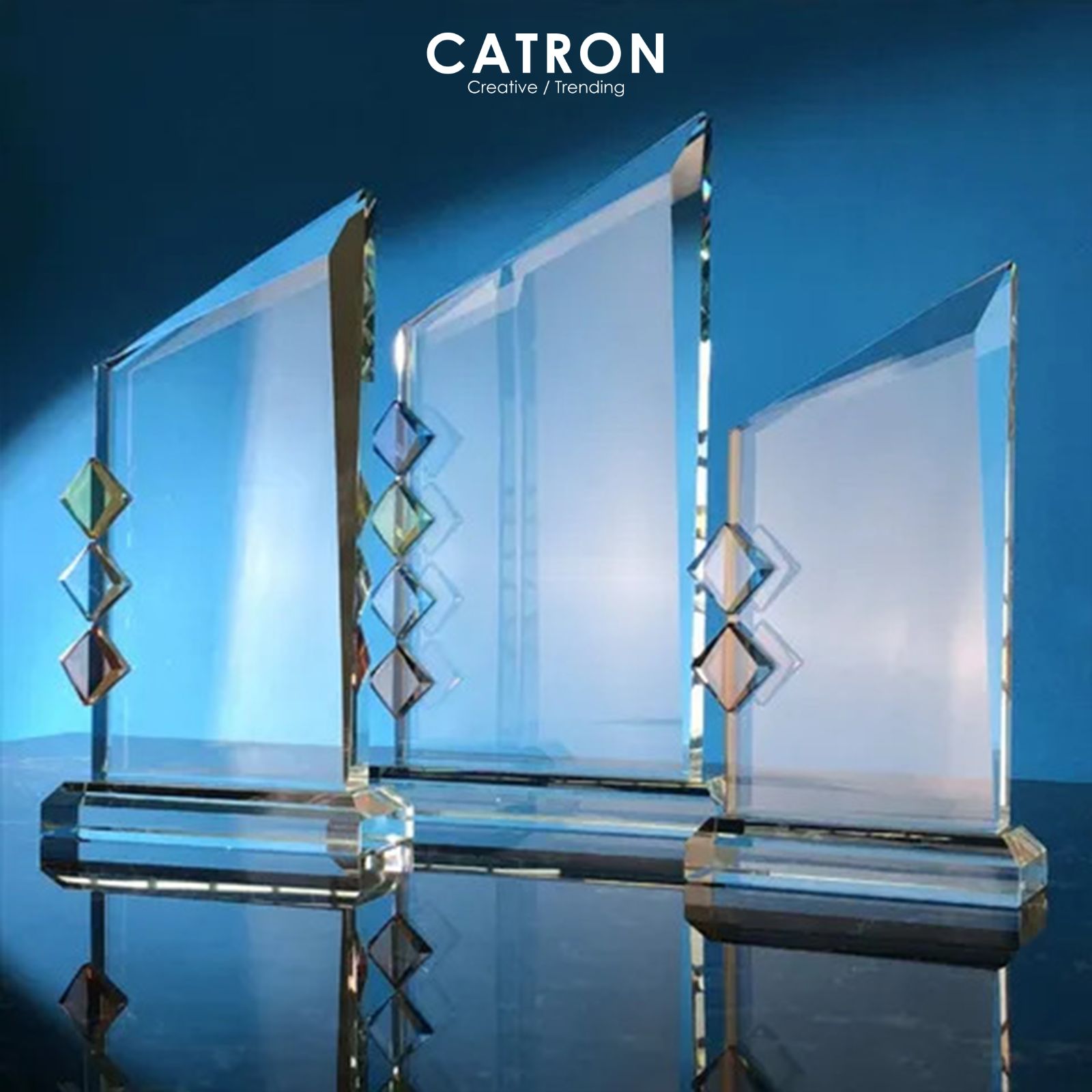 9298 - CRYSTAL PLAQUE