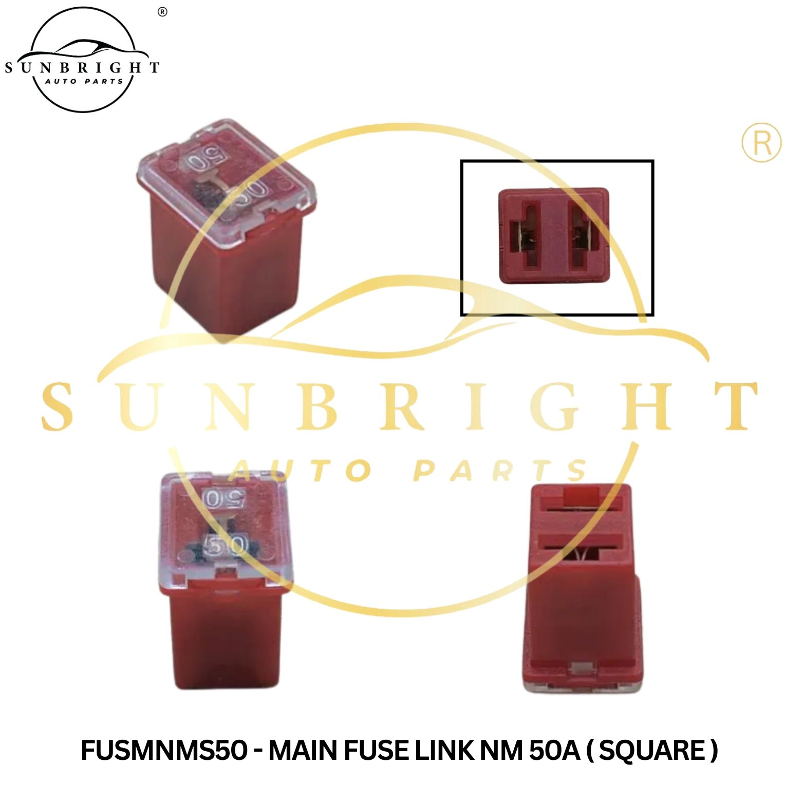 FUSMNMS50 - MAIN FUSE LINK NM 50A ( SQUARE )