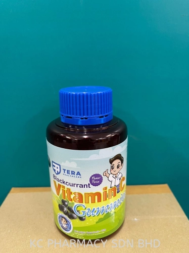 (NEW PRODUCT) Tera Healthcare Blackcurrant Vitamin C Gummies 80's (EXP:01/2025)